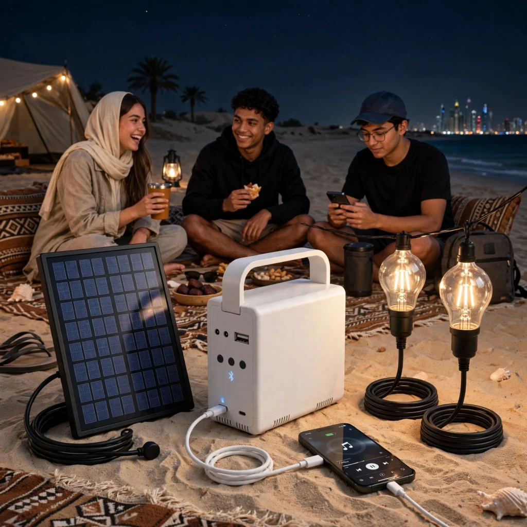 uae beach campsite